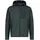 CMP Herren Kapuzensweat MAN JACKET FIX HOOD, Größe 52 in Grau Musk-Antracite