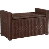 Home Affaire Truhenbank Schönerempfang Braun 90 x 45 x 51 cm