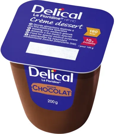 Delical La Floridine HP HC Dessertcreme Schokolade 4x200g