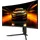 Odys Gaming Monitor XP34 PRO-X - 34 Zoll (86 cm), Curved (1500R), 180 Hz, UWQHD (3.440x1.440 px), 1ms Reaktionszeit (MPRT), HDR, FreeSync/G-Sync komp., Eye Care, HDMI, DP, 3,5mm Audio