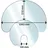 ADURO Glasbodenplatte transparent 106,3 x 51 cm