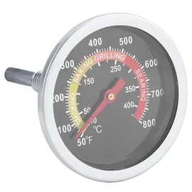 Zoternen Grillthermometer 50–800 °C Edelstahl Weiß