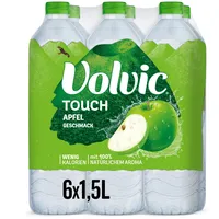 Volvic Touch Apfelgeschmack 1,5 Liter, 6er Pack