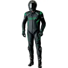 RST S1 D3O Lederkombi - Neon Green - S