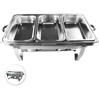 Herzberg Cooking HG 8022 3, Speisewärmer, Weiss