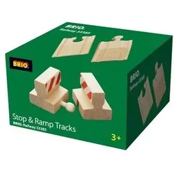 BRIO 63338500 Rampen & Prell-Bock Pack