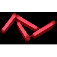 NEON FUN Dicke Maxi Power Knicklichter | ROT | 8h Leuchtdauer | 150x15 mm | Geprüfte Qualität | Testurteil 1,4 sehr gut, Menge:10 Stück
