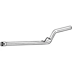 BOSAL Abgasrohr  für VW 2K3253201 850-087