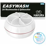 EASYWASH 2in1 kompakte USB Mini Waschmaschine Spülmaschine