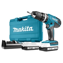 Makita HP457DWE10 inkl. 2 x 1,3 Ah + Zubehör