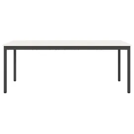 vidaXL Esstisch 200 x 75 x 100 cm weiß