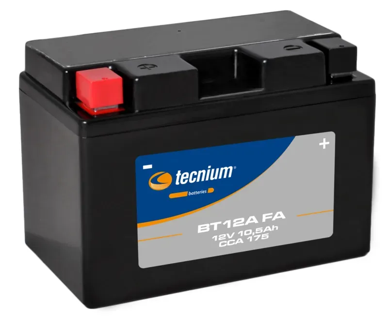 TECNIUM In de fabriek geactiveerde onderhoudsvrije batterij - BT12A