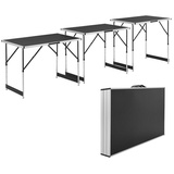 Juskys Klapptisch 100 x 60 cm schwarz