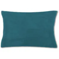 BestLivings Kissenhülle Kuschel 30 x 50, cm ozeanblau mit
