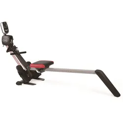 Ruderzugmaschine BODY COACH "Tube Allround-Fitnessgerät 3fach Band-Zugsystem klappbar", silber (silberfarben, schwarz), RudergeräteB:63cm H:90cm L:199cm, Rudermaschine, 3 Widerstandsstufen, B:63cm H:90cm L:199cm