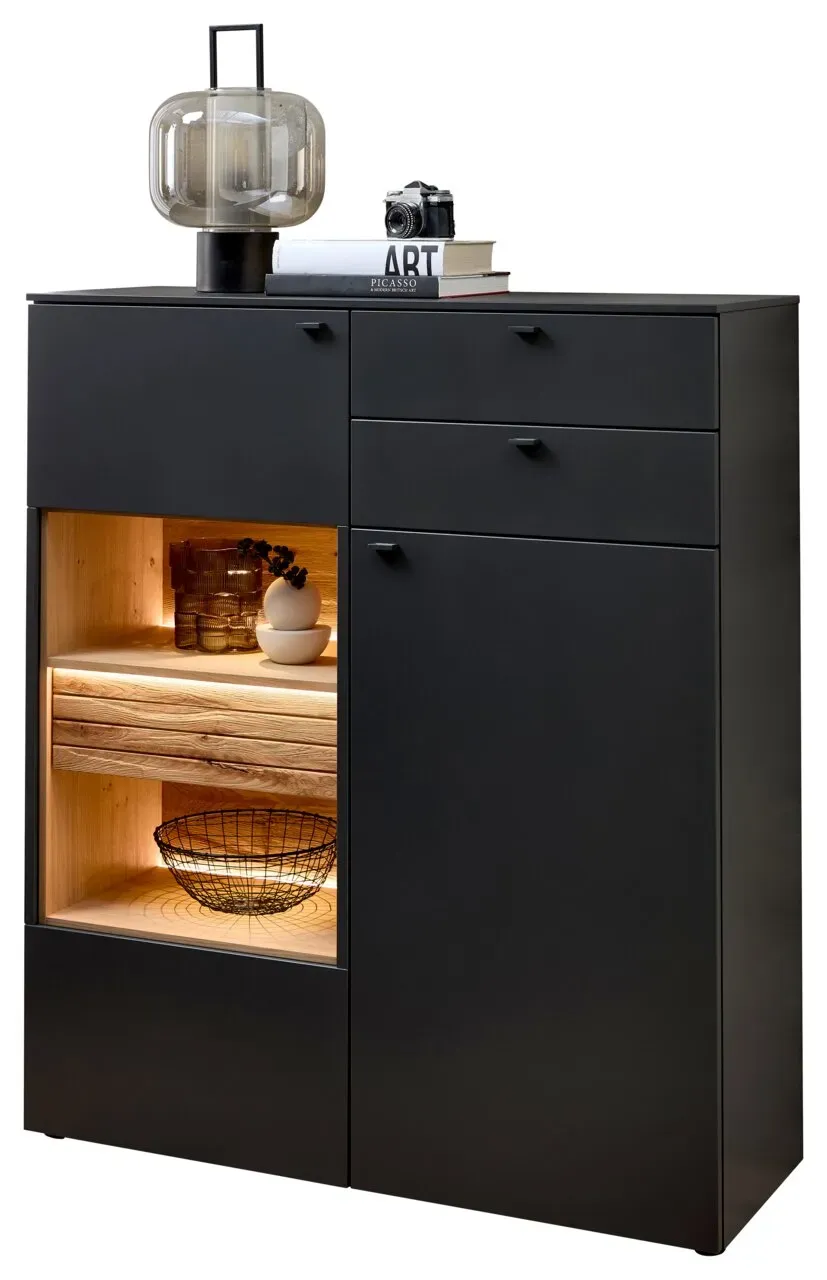 Venjakob Highboard LUMEA - B/H/T ca. 120,00x140,00x43,00