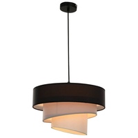 Lindby Coria Pendelleuchte Black/Grey