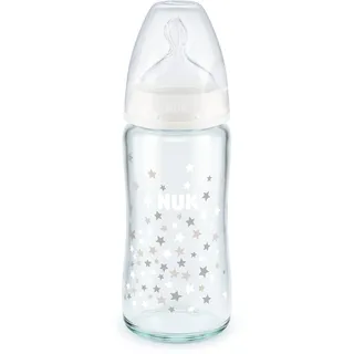 NUK First Choice+ Glas-Babyflasche 240ml, weiß, 10212049