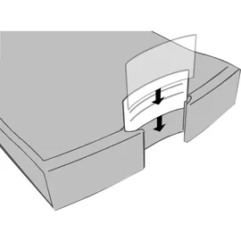 HAN Schubladenbox Impuls 28 x 23,5 x 36,7 cm 4-tlg. grau