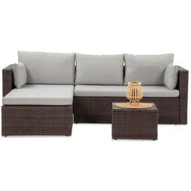 beautysofa SEVILLA Loungeset braun