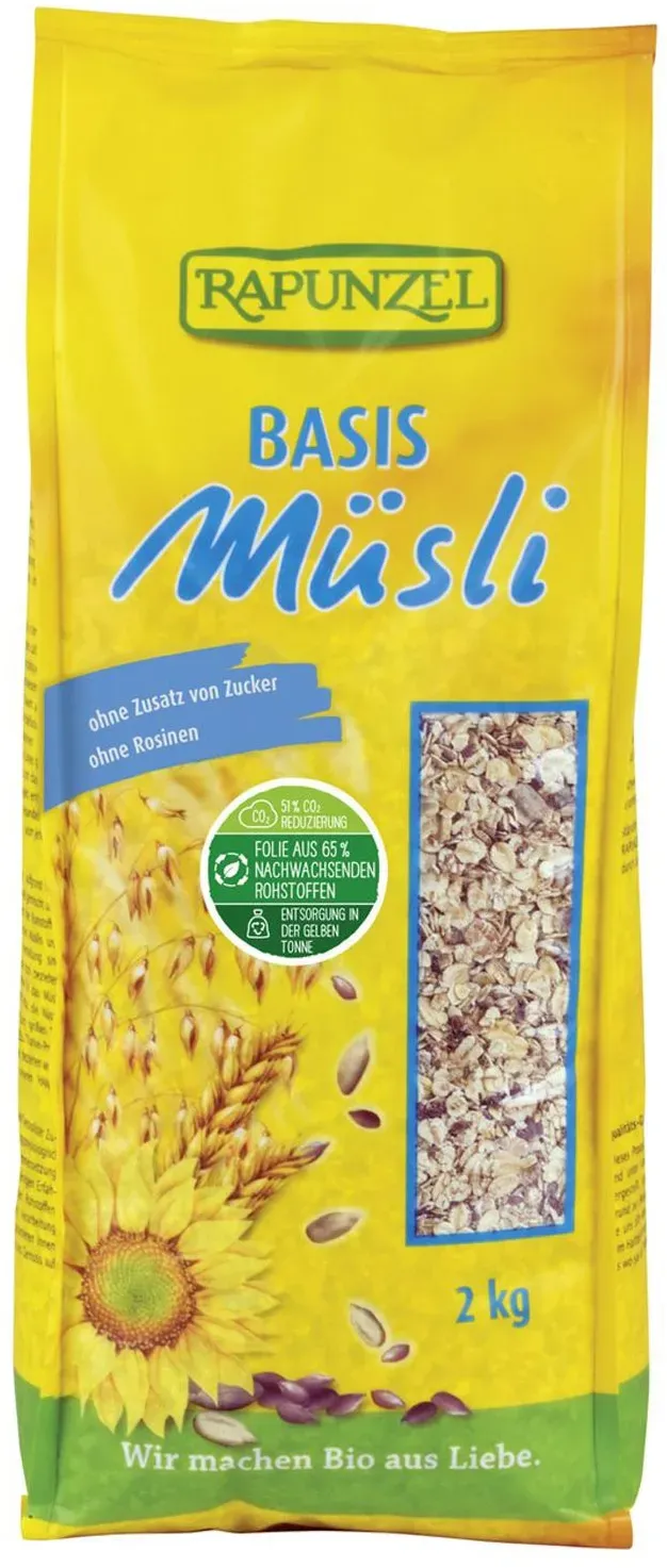 Preisvergleich Produktbild Rapunzel Bio Basis Müsli 2000 g