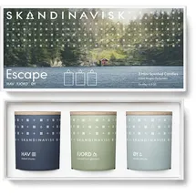 Skandinavisk - Escape Kerzen Geschenkset (3er-Set)