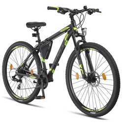 Licorne Bike Effect Premium Mountainbike in 26, 27,5 und 29 Zoll - Fahrrad für Jungen, Mädchen, Herren und Damen - Shimano 21 Gang-Schaltung - Herrenrad