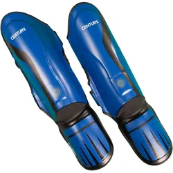 Schienbeinschutz Kampfsport WAKO zertifiziert C-GEAR Integrity Century blau KINDER