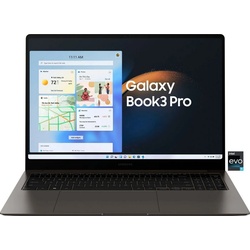 Samsung Galaxy Book3 Pro Notebook (40,62 cm/16 Zoll, Intel Core i5 1340P, Iris® Xe Graphics, 512 GB SSD) grau