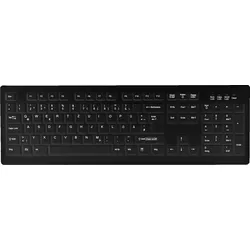 Active Key desinfizierbare Hygiene-Tastatur - Schwarz