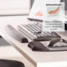 Fellowes Tastatur-Handgelenkauflage Schwarz