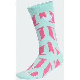 adidas Lionel Messi Print Socken 3er Pack Semi Flash Aqua/White/White 40-42