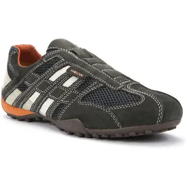 GEOX Snake U4207L dark grey/off white 42