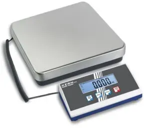 Kern Paketwaage EOB 150K50+C kalibriert, Wägebereich 150 kg, Ablesbarkeit 50 g