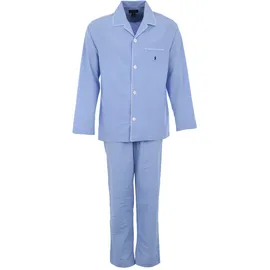 Ralph Lauren Pyjama Baumwolle Hellblau XXL