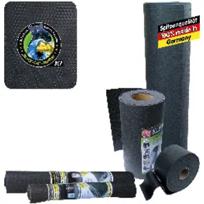 Antirutsch-Matte-Panther Rollenware 600mm x 4 meter - schwarz