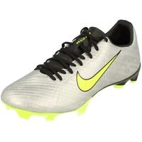 Nike Zoom Vapor 15 Academy XXV FG/MG FB8399 Herren Football Boots (UK 6.5 US 7.5 EU 40.5, metallic Silver Volt Black 060) - 40.5 EU