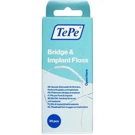 TePe Bridge & Implant Zahnseide 30 St.