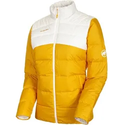 MAMMUT Damen Daunenjacke "Whitehorn" zum Wenden, Gelb/Weiß/Gold, XL
