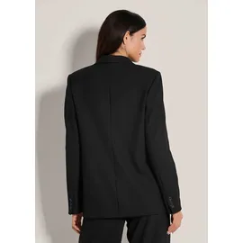 Madeleine Eleganter Einreiher mit Reverskragen in schwarz | Gr.: 42