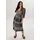 aniston plus Jerseykleid Midi Schwarz/Weiß 48
