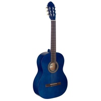 Stagg C440 M BLUE 4/4 Konzertgitarre blau matt klassische