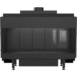 Kratki Gaskamineinsatz KRATKI LEO 9,5kW ∅100/150 Erdgas Rekuperation EKO SET