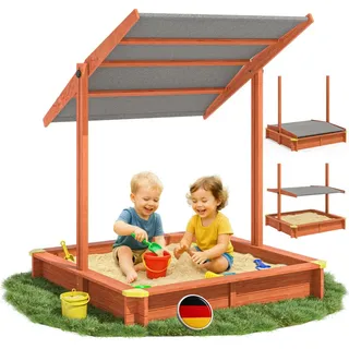 Spielwerk® Sandkasten Sami 120 x 120 cm 