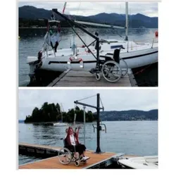 Hebelifter zur Verwendung auf festen Stegen h57408