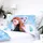 Disney Frozen Bettwäsche-Set – Kuschelige Kinderbettwäsche 100x135 cm & 40x60 cm