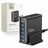 TECH-PROTECT DC140W-GAN 5-Port PD140W/QC3.0 Schwarz