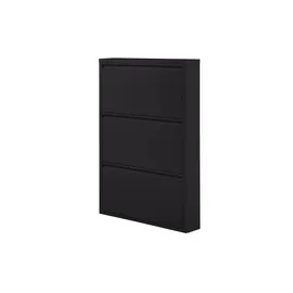 Woood Schuhschrank 66 x 0 x 103 schwarz