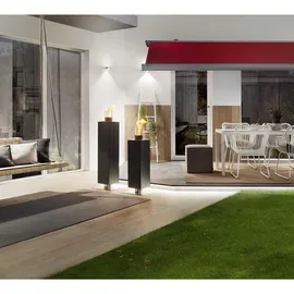 AKO Sichtschutzmatte PVC 120 x 600 cm Schwarz