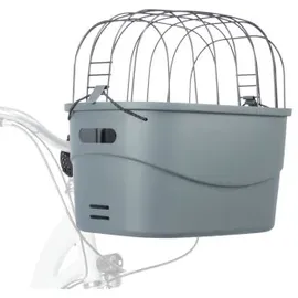 Trixie Front-Fahrradkorb grau 42 x 39 x 30 cm